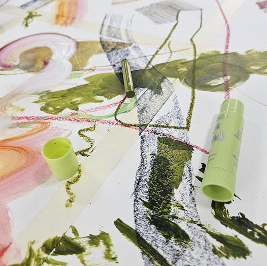 Abstract Mark Making Workshop Inspired by Woodlands - 04 May