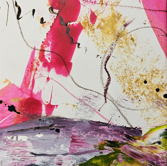 Echoes of Blossom is a Painting from 'Spring Awakes' Collection by Debbie Chatfield UK Artist