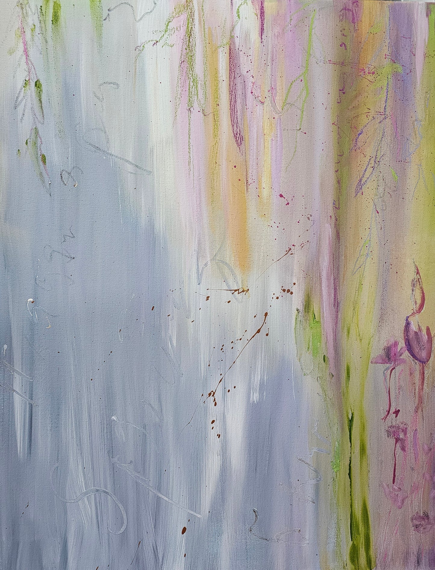 Emergence is a Painting from 'Spring Awakes' Collection by Debbie Chatfield UK Artist
