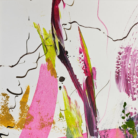 Flourishing Landscape is a Painting from 'Spring Awakes' Collection by Debbie Chatfield UK Artist