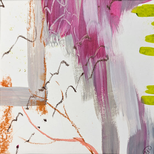 Reaching is a Painting from 'Spring Awakes' Collection by Debbie Chatfield UK Artist