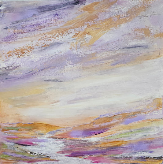 Rivers Breath is a Painting from 'Spring Awakes' Collection by Debbie Chatfield UK Artist
