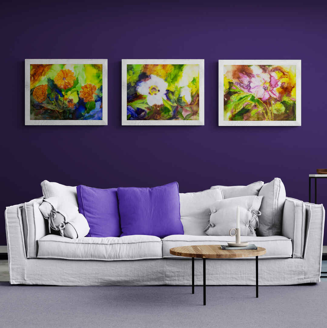 Dahlias - Original