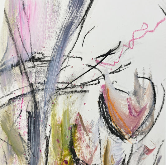 Tulip's Song is a Painting from 'Spring Awakes' Collection by Debbie Chatfield UK Artist