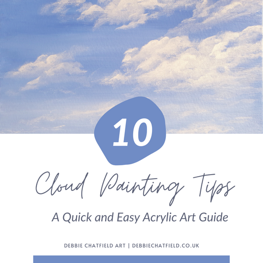 Painting Cumulus Clouds in Acrylic - With 10 Tips Checklist