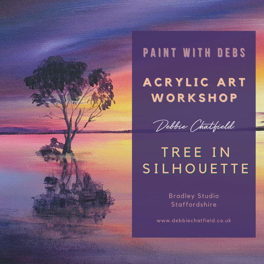 November Paint with Debs Workshop - Tree in Silhouette