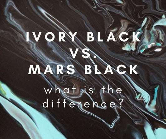 Ivory Black vs. Mars Black