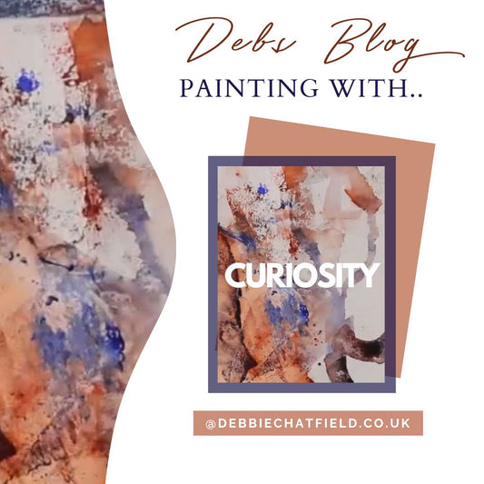 Painting with Curiosity - Lining Paper and Watercolour