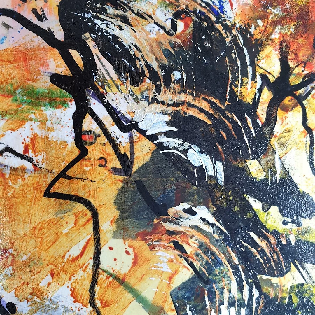 Abstract Mark Making Workshop Inspired by Woodlands - 04 May