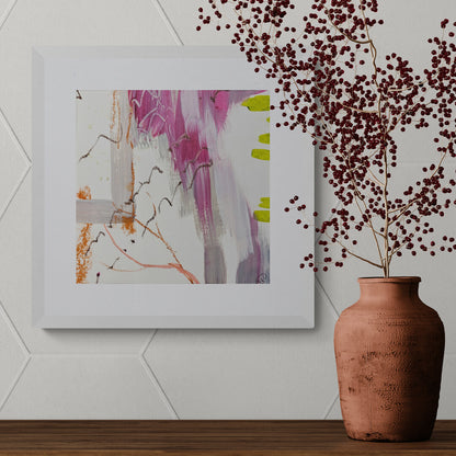 Reaching is a Painting from 'Spring Awakes' Collection by Debbie Chatfield UK Artist